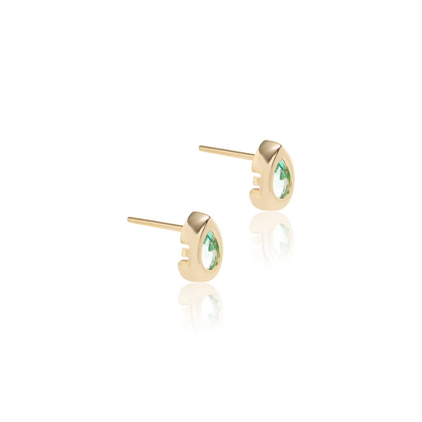 Paraiba Crystal Drop Earring 9x6