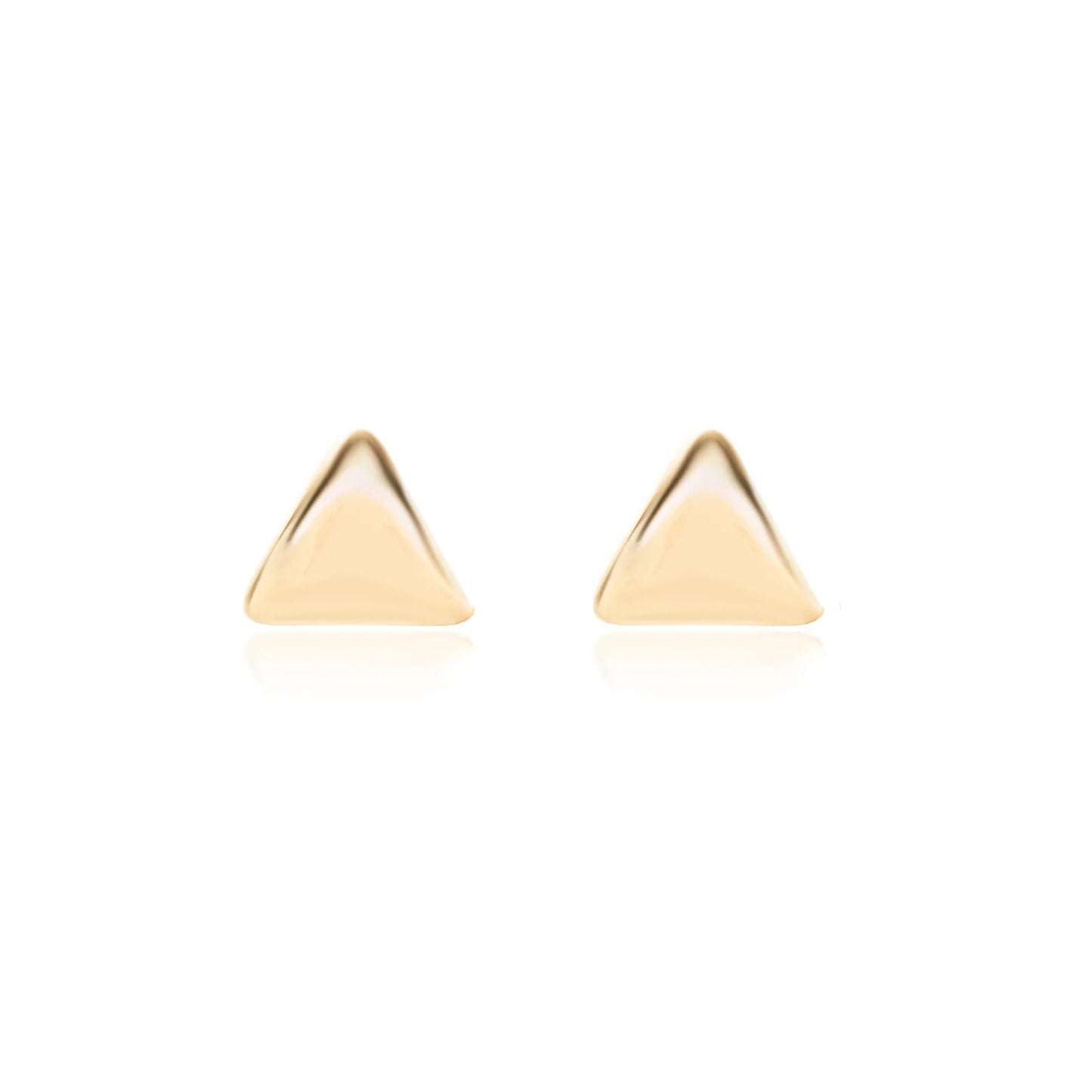 Plain Pyramid Earrings