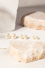Pearl Earrings 3 Sizes