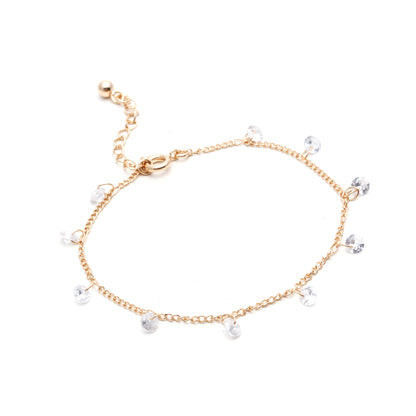 White Cubic Zircon Bracelet