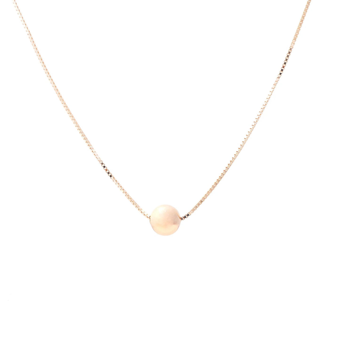 Necklace Gold 8mm Ball