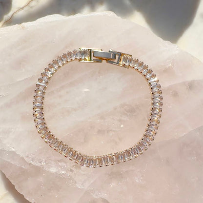 White Zircon Bracelet