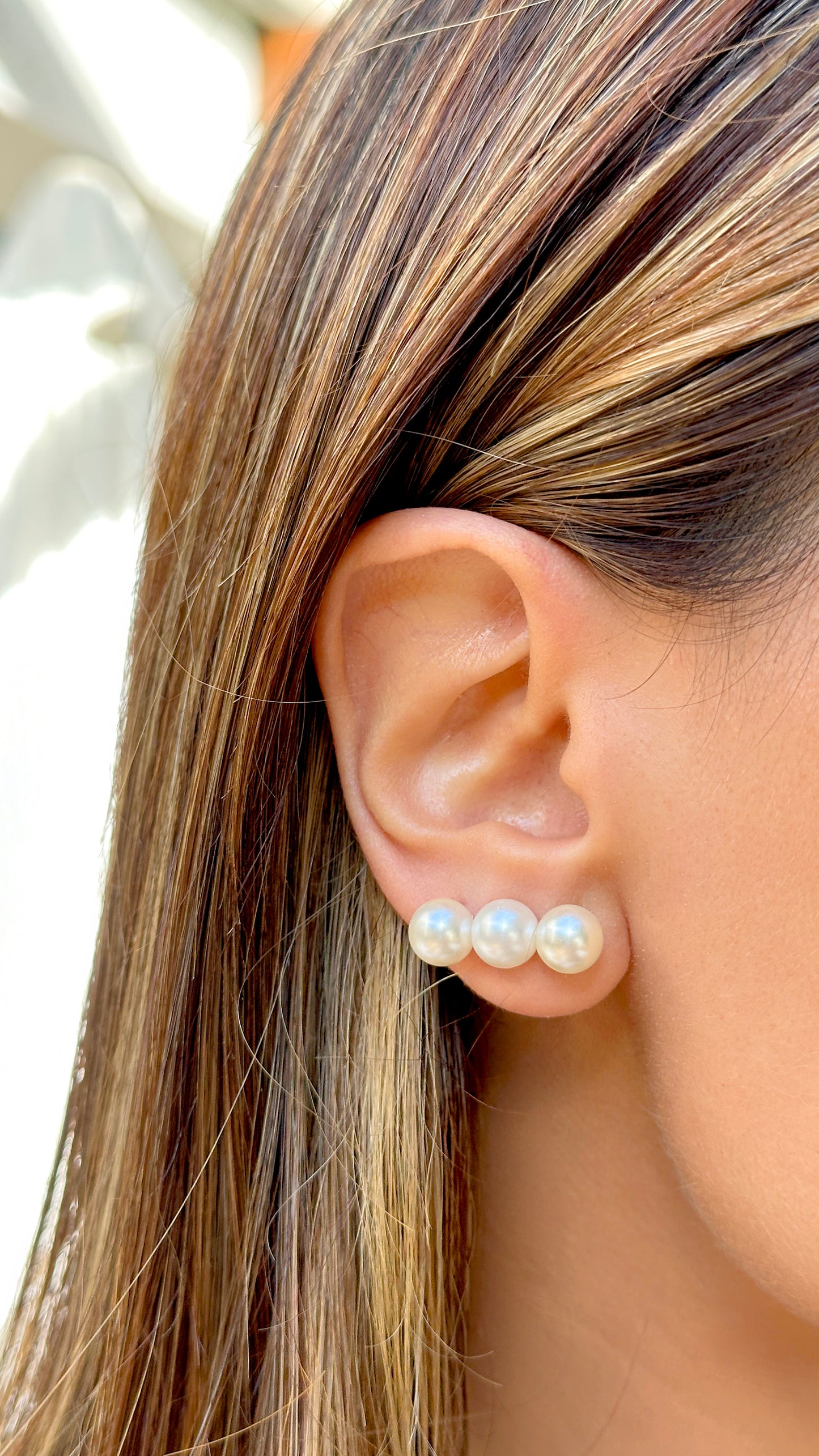 Pearls Ear Cuffs