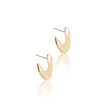 Smooth Disc Earrings