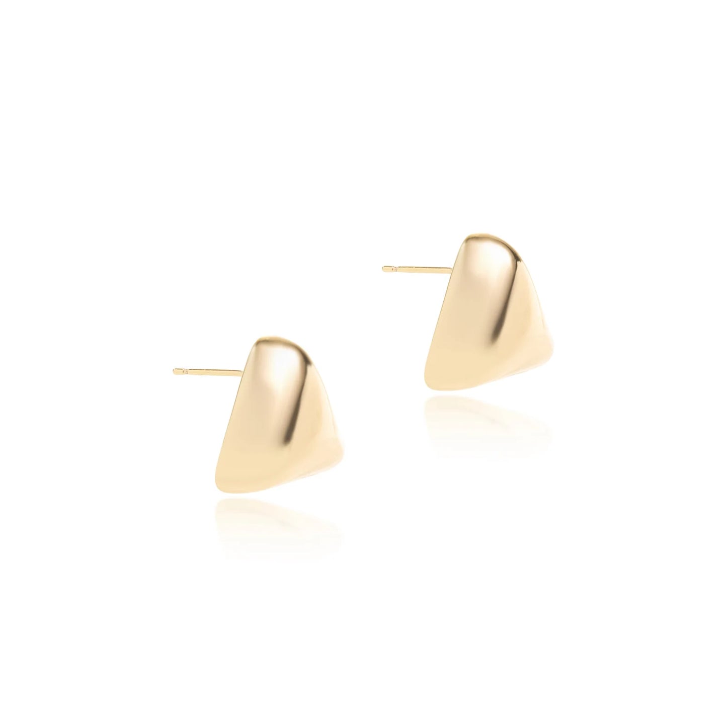 Plain Pyramid Earrings