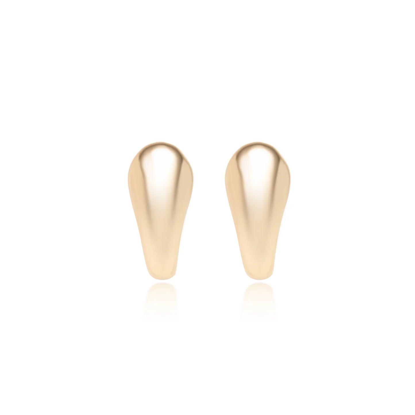 Plain Comma Earrings