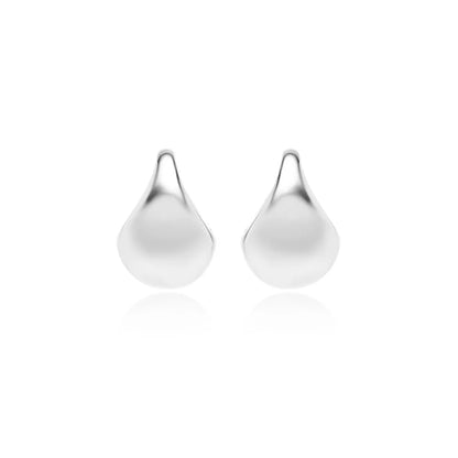 Plain Plated Drop Earrings
