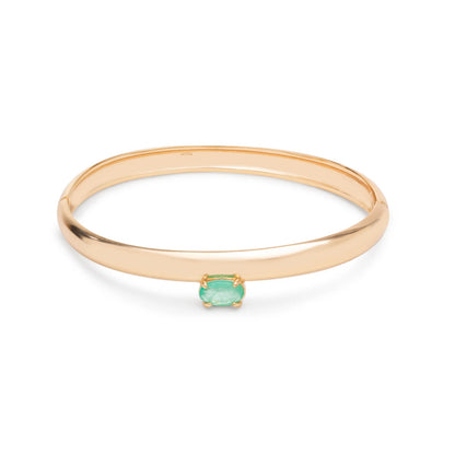 Colombian Emerald Oval Fusion Bracelet